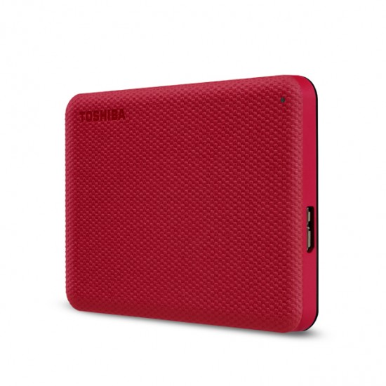 TOSHIBA EXTERNAL HARD DISK CANVIO ADVANCE HDTCA20ER3AA 2TB RED TOSHIBA EXTERNAL HARD DISK CANVIO ADVANCE HDTCA20ER3AA 2TB RED
