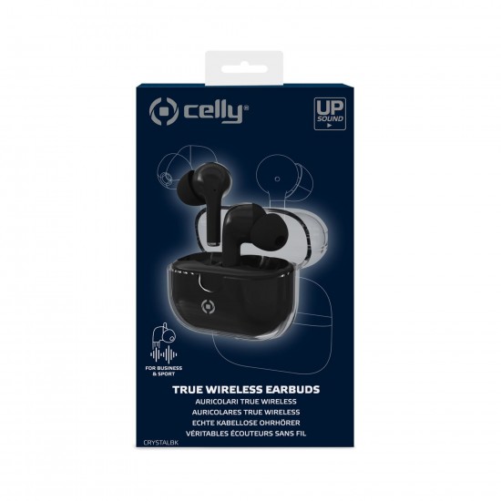 CELLY  EARBUDS WIRELESS CLEARWH WHITE