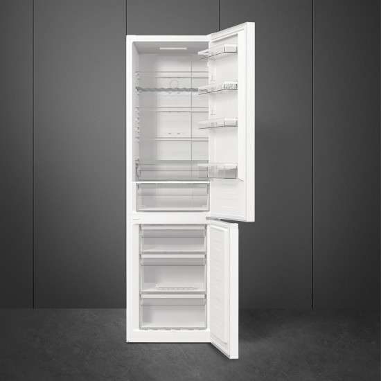 SMEG FRIDGE COMBINATION WHITE FC20WDNE SMEG FRIDGE COMBINATION WHITE FC20WDNE