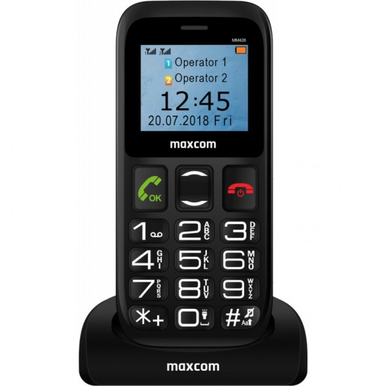 MAXCOM GSM COMFORT SENIOR MM426 4+4MB BLACK MAXCOM GSM COMFORT SENIOR MM426 4+4MB BLACK