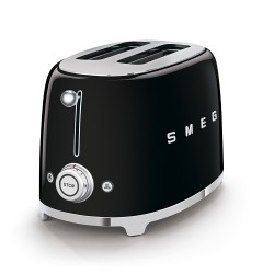 SMEG TOASTER 2x2 50´ STYLE BLACK TSF01BLEU