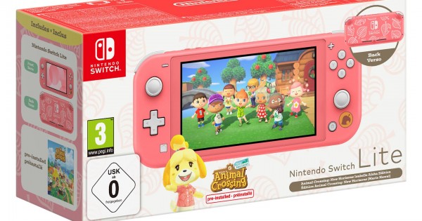Lite Coral Animal Animal Crossing Game For Switch Lite Game One