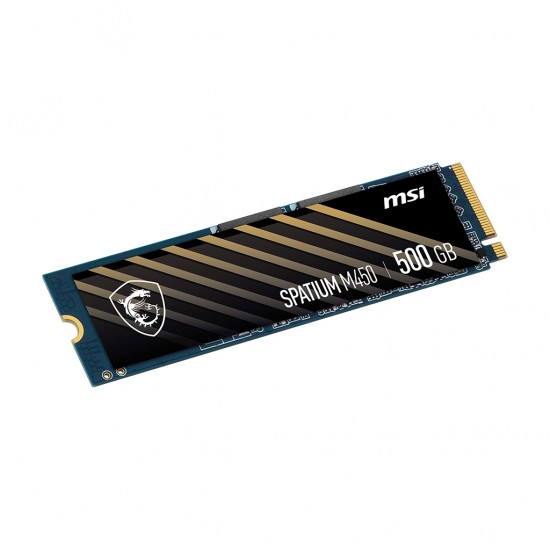 MSI SPATIUM M450 PCIE 4.0 NVME 500GB SSD M.2 PCI EXPRESS 4.0 3D NAND S78-440K220-P83 MSI SPATIUM M450 PCIE 4.0 NVME 500GB SSD M.2 PCI EXPRESS 4.0 3D NAND S78-440K220-P83