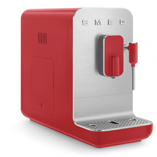 SMEG SUPERAUTOMATIC COFFEE MAKER 50´STYLE RED BCC02RDMEU
