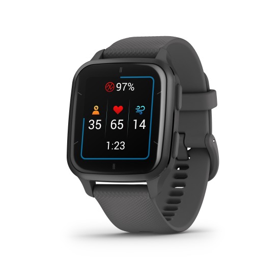 GARMIN VENU SQ 2 SHADOW GRAY/SLATE WW-010-02701-10 GARMIN VENU SQ 2 SHADOW GRAY/SLATE WW-010-02701-10