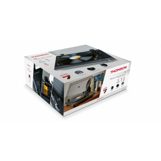 THOMSON TURNTABLE BLACK TT700 THOMSON TURNTABLE BLACK TT700