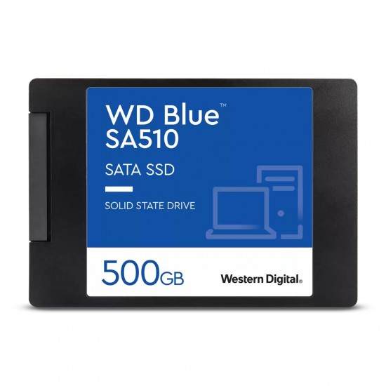 WESTERN DIGITAL BLUE SA510 SSD 500GB 2.5" SERIAL ATA III WDS500G3B0A WESTERN DIGITAL BLUE SA510 SSD 500GB 2.5" SERIAL ATA III WDS500G3B0A