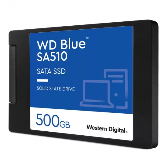 WESTERN DIGITAL BLUE SA510 SSD 500GB 2.5" SERIAL ATA III WDS500G3B0A WESTERN DIGITAL BLUE SA510 SSD 500GB 2.5" SERIAL ATA III WDS500G3B0A