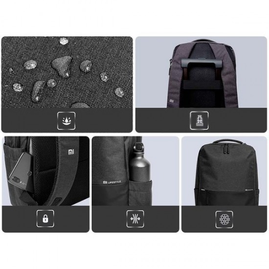 XIAOMI MI COMMUTER BACKPACK DARK GREY BHR4903GL XIAOMI MI COMMUTER BACKPACK DARK GREY BHR4903GL