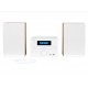THOMSON MICRO SOUND SYSTEM BT RADIO FM/CD/MP3/USB WOOD FINISH WHITE MIC121BT THOMSON MICRO SOUND SYSTEM BT RADIO FM/CD/MP3/USB WOOD FINISH WHITE MIC121BT