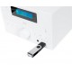 THOMSON MICRO SOUND SYSTEM BT RADIO FM/CD/MP3/USB WOOD FINISH WHITE MIC121BT THOMSON MICRO SOUND SYSTEM BT RADIO FM/CD/MP3/USB WOOD FINISH WHITE MIC121BT