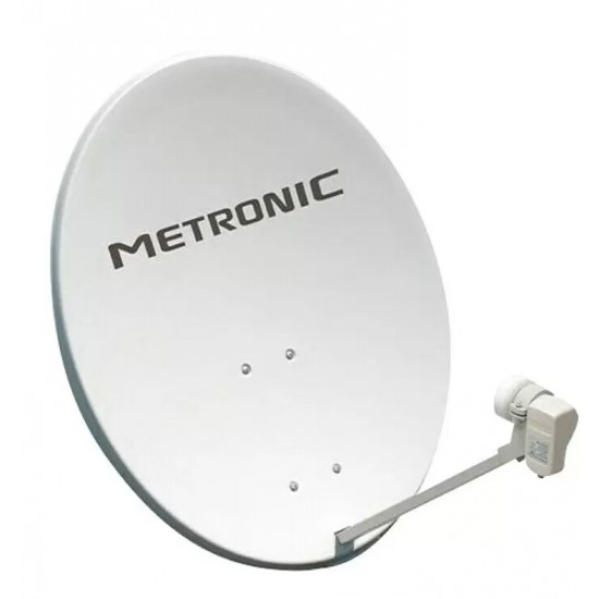METRONIC PARABOLIC KIT Ø 60CM TO RECEIVE FREE SATELLITE CHANNELS 498252