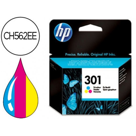 HP INK-JET 301 TRICOLOR CH562EE#ABE HP INK-JET 301 TRICOLOR CH562EE#ABE