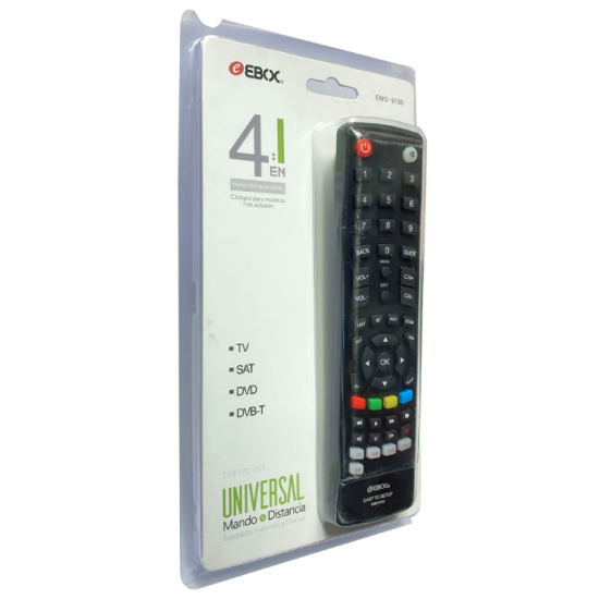 PRO STIMA EMD 9120 REMOTE CONTROL 4 IN 1 UNIVERSAL PRO STIMA EMD 9120 REMOTE CONTROL 4 IN 1 UNIVERSAL