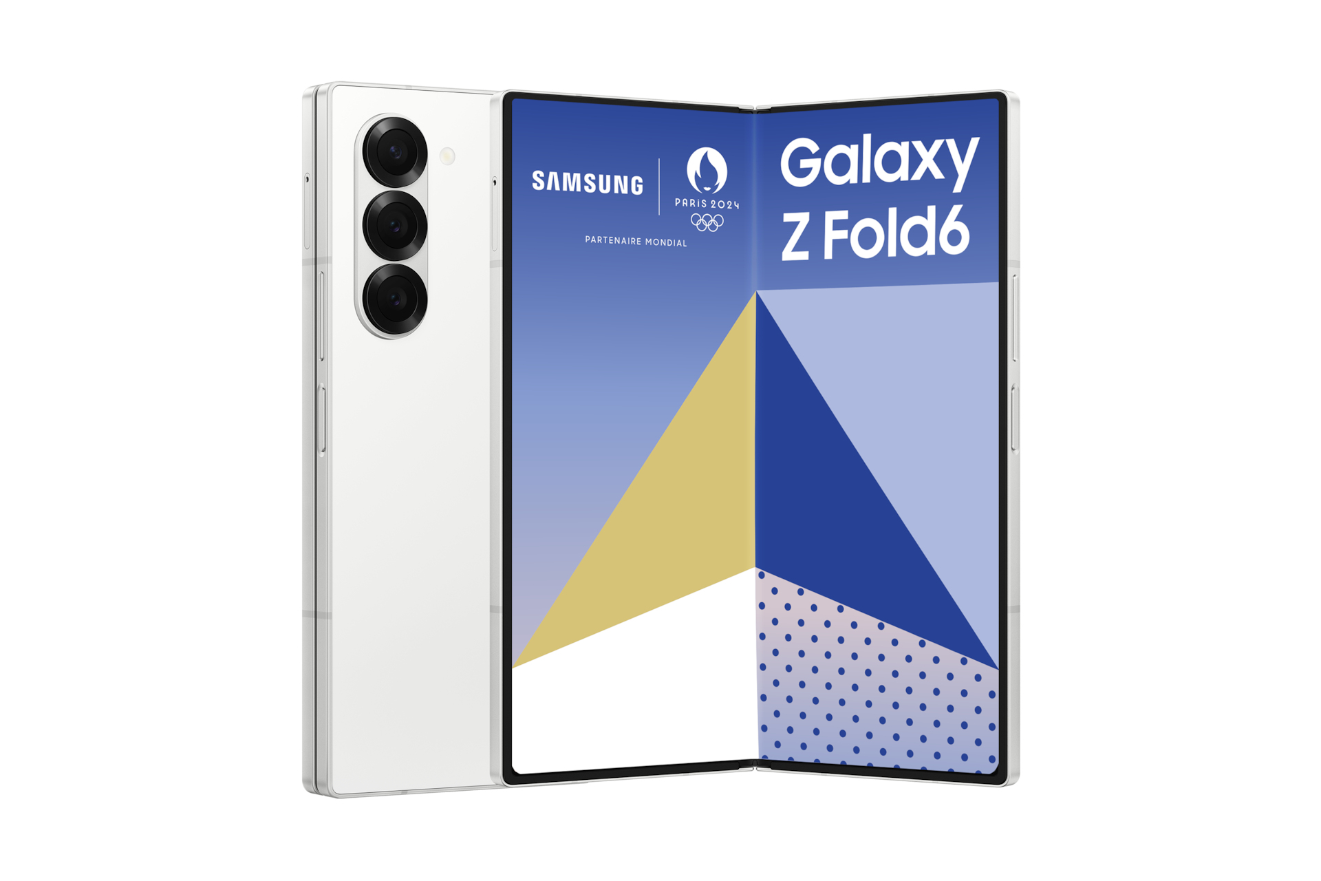 Samsung Galaxy Z Fold6 SM-F956B/DS 193 cm (7.6") Doppia SIM Android 14 5G USB tipo-C 12 GB 512 GB 4400 mAh Bianco