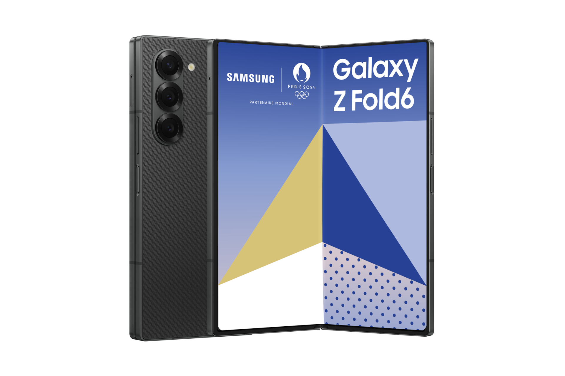 Samsung Galaxy Z Fold6 SM-F956B/DS 19,3 cm [7.6] Doppia SIM Android 14 5G USB tipo-C 12 GB 256 GB 4400 mAh Nero (Samsung Galaxy